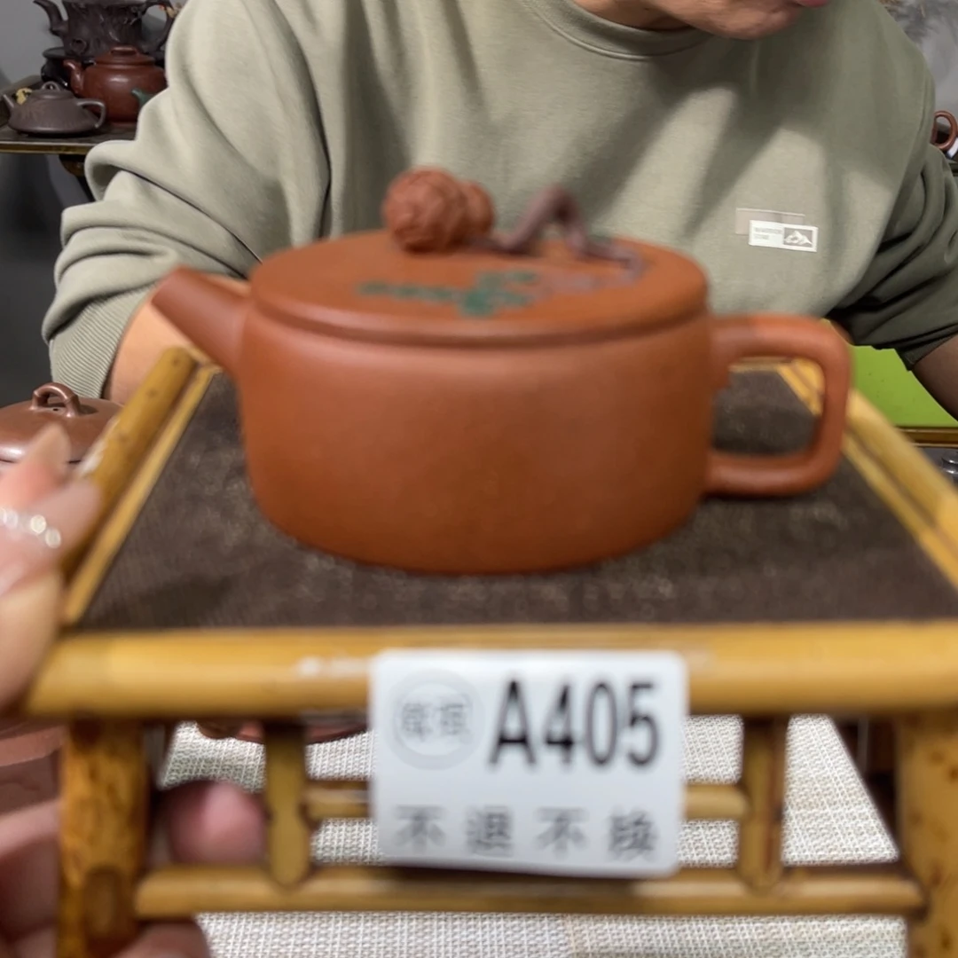 紫砂茶杯宜兴原矿紫砂精品手工
