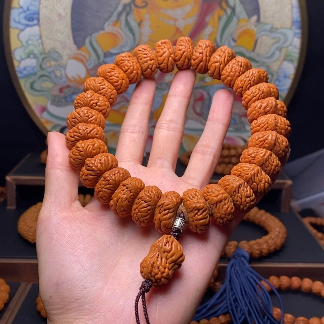 手串桃核龙纹桃核麒麟