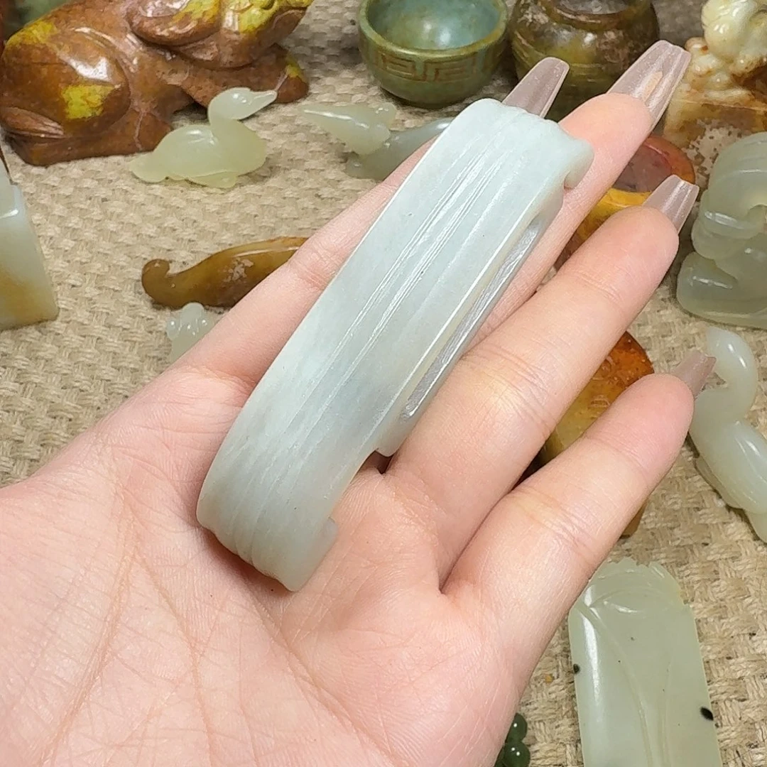 白玉菩提吊坠挂件