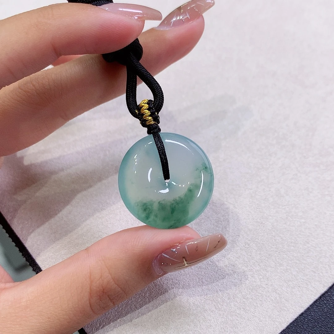 翡翠未镶嵌吊坠(不含链)24-6.1