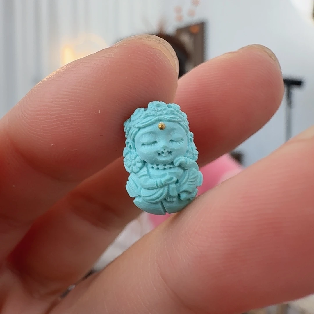 绿松石未镶嵌珠宝半成品