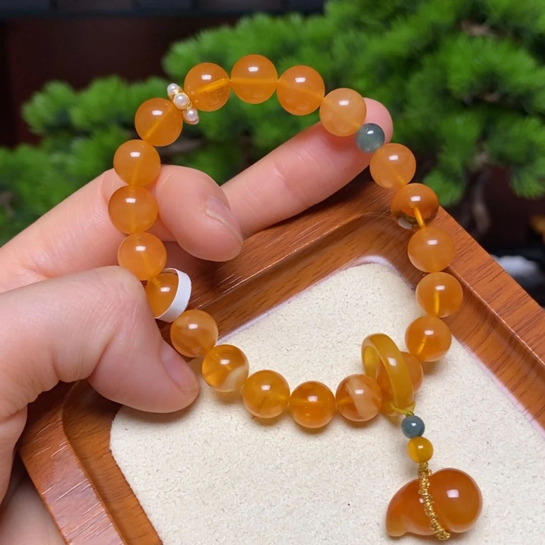 【闪购商品】未镶嵌蜜蜡手链手串