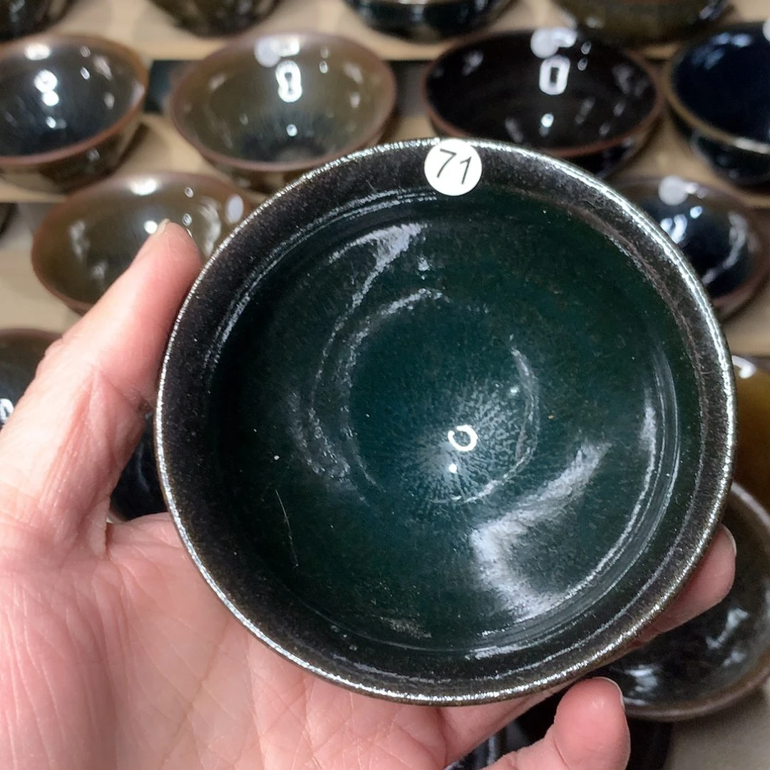 零***客茶盏71 原矿建盏主人杯