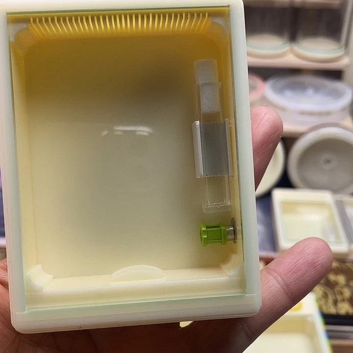 深***年玻璃大方金钟竹玲盒