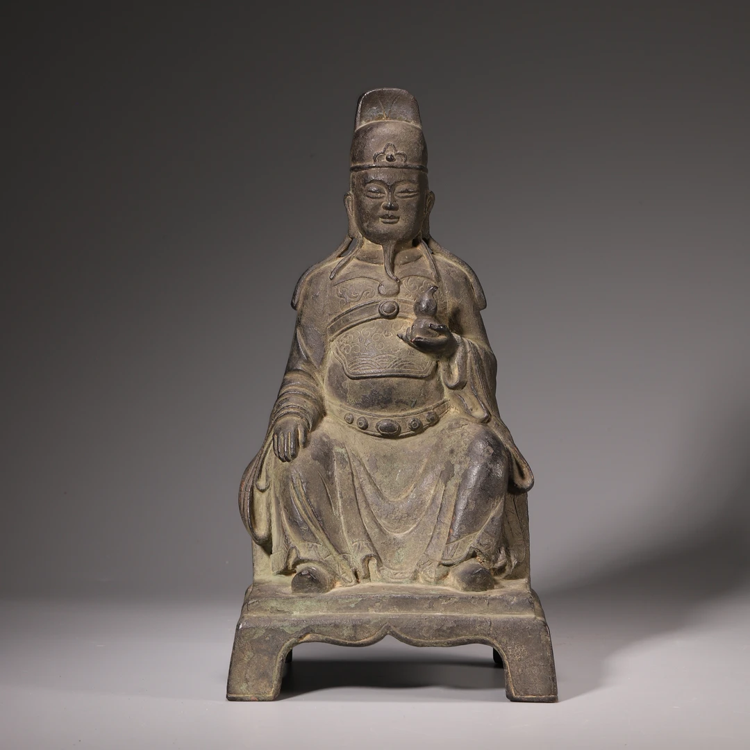 Lot16明代 妙应真人造像