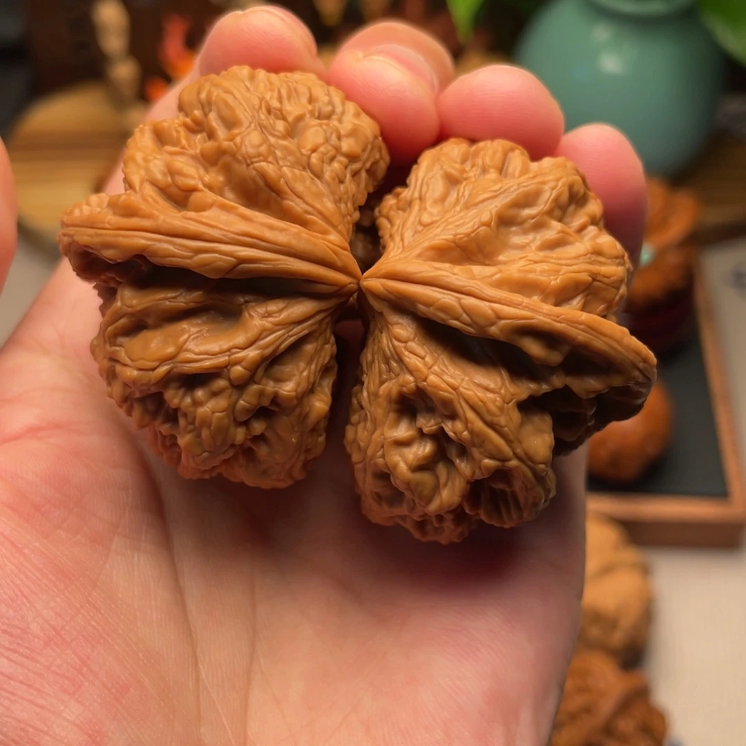 把件桃核全品粗筋座山雕合体65