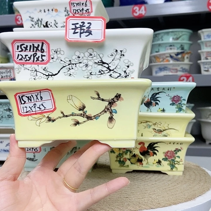 紫砂花瓶紫砂花盆