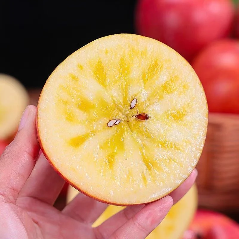 新疆阿克苏冰糖心苹果新鲜水果3-8.5斤整箱脆甜苹果产地直发