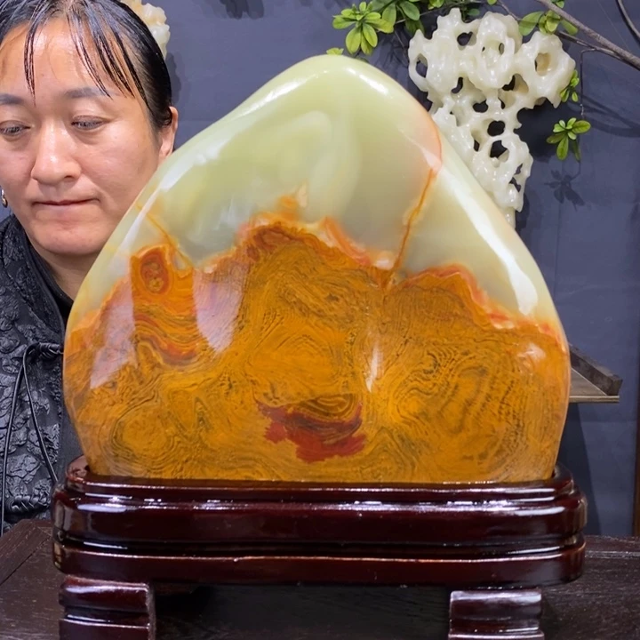 石材精品古青石摆件