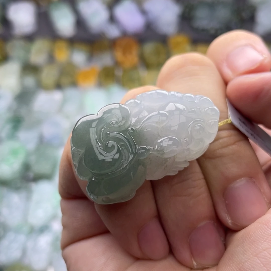 颈饰未镶嵌翡翠貔貅27