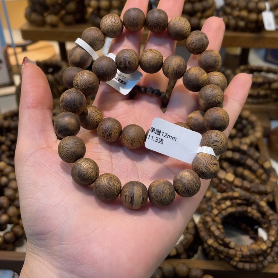 沉香卡1.2单圈圆珠11克+