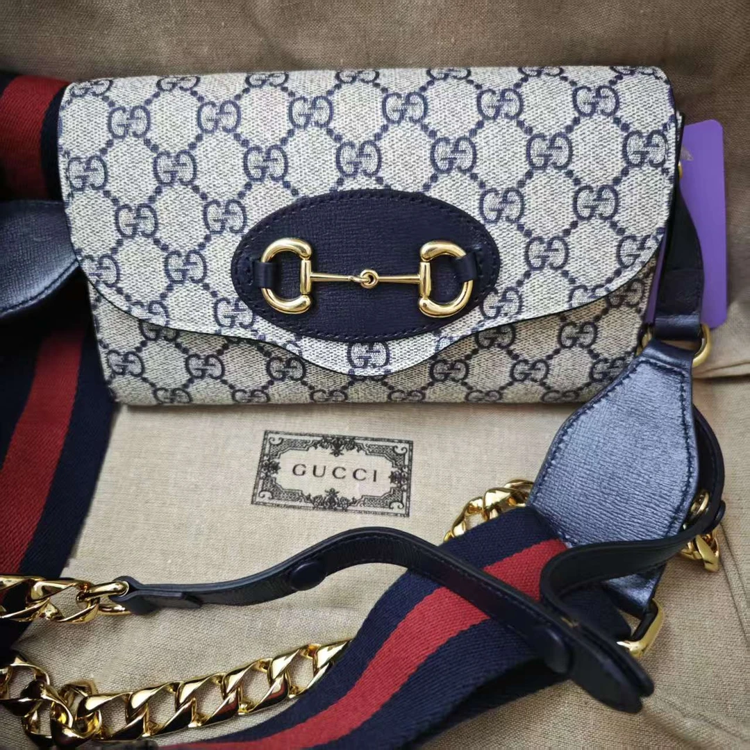 99新 GUCCI/古驰 斜挎包 H 1207