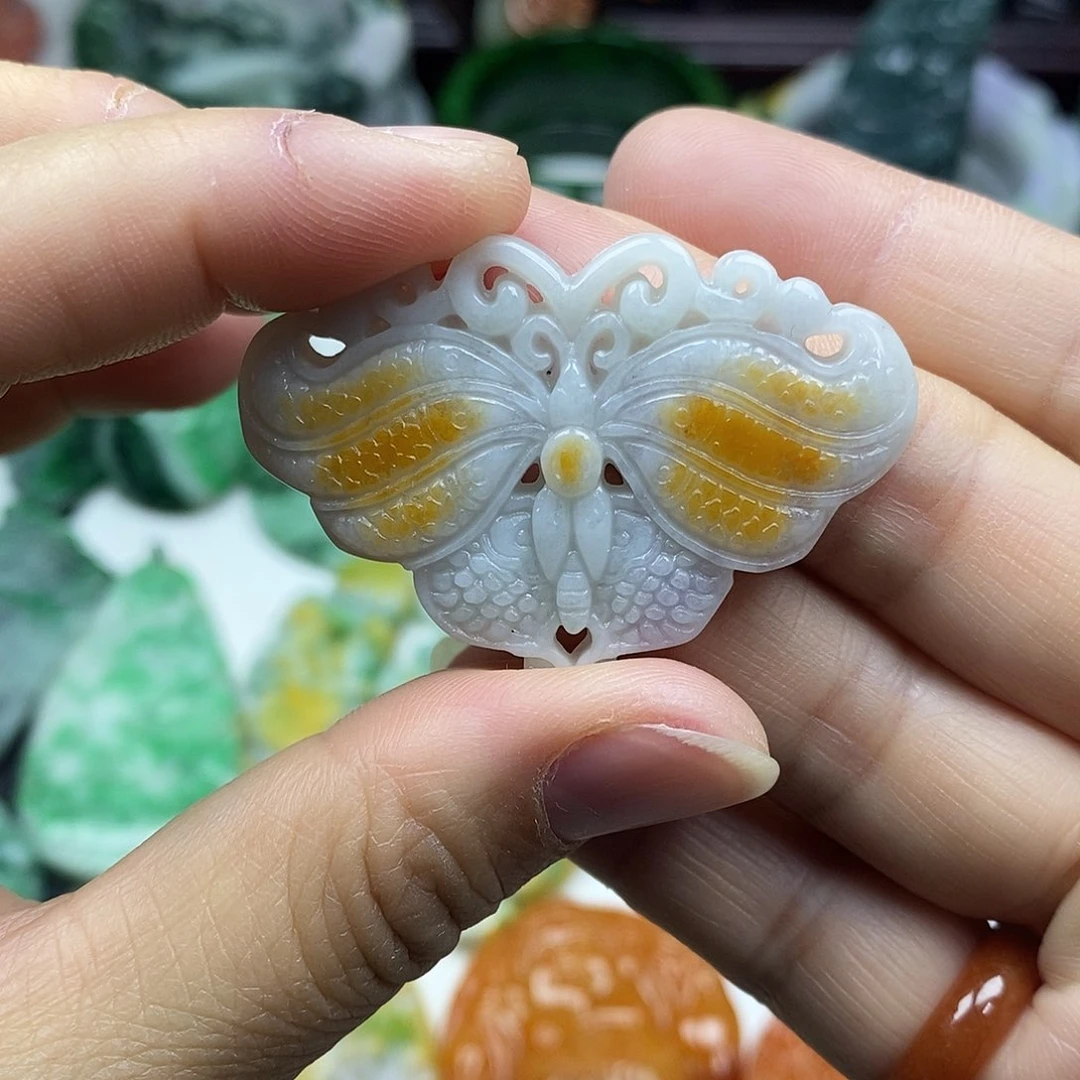 颈饰未镶嵌翡翠牌子