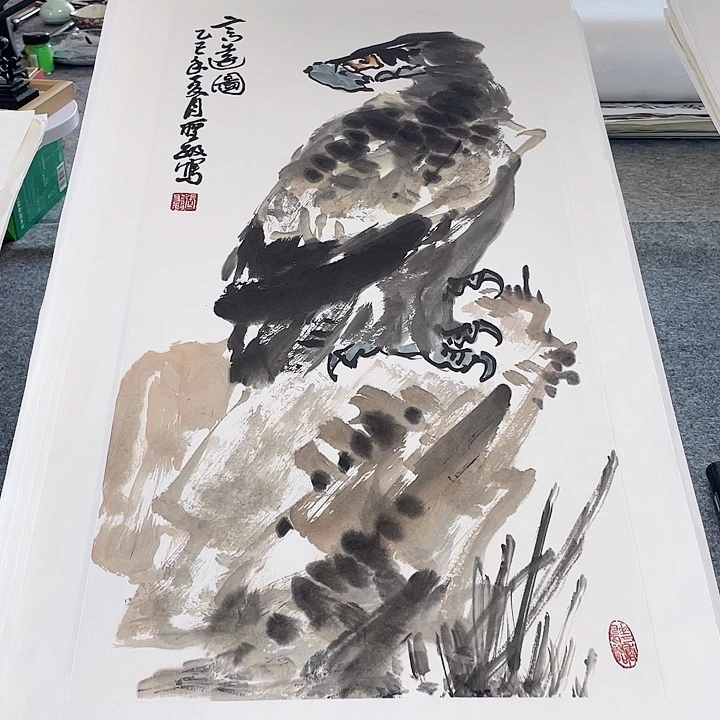 国画张圣敏先生纯手绘作品