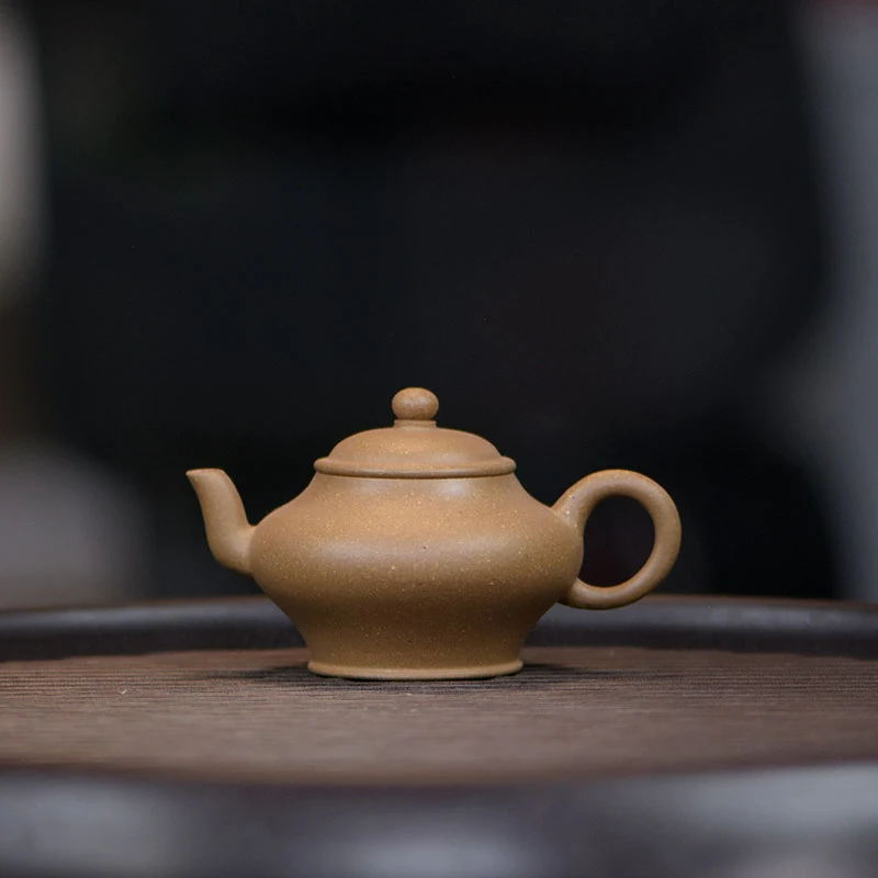 阎记慕古 高虚扁壶 EE喝茶壶S140 0207 13