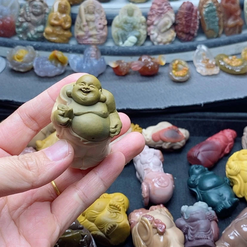 【闪购商品】定制石英质玉吊坠未镶嵌