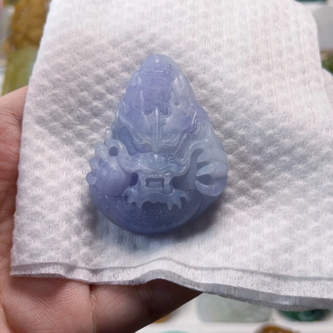 【闪购商品】定制翡翠未镶嵌龙