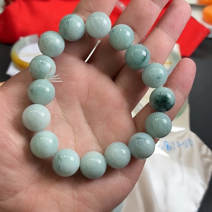 翡翠未镶嵌手镯天然翡翠手镯项链4号