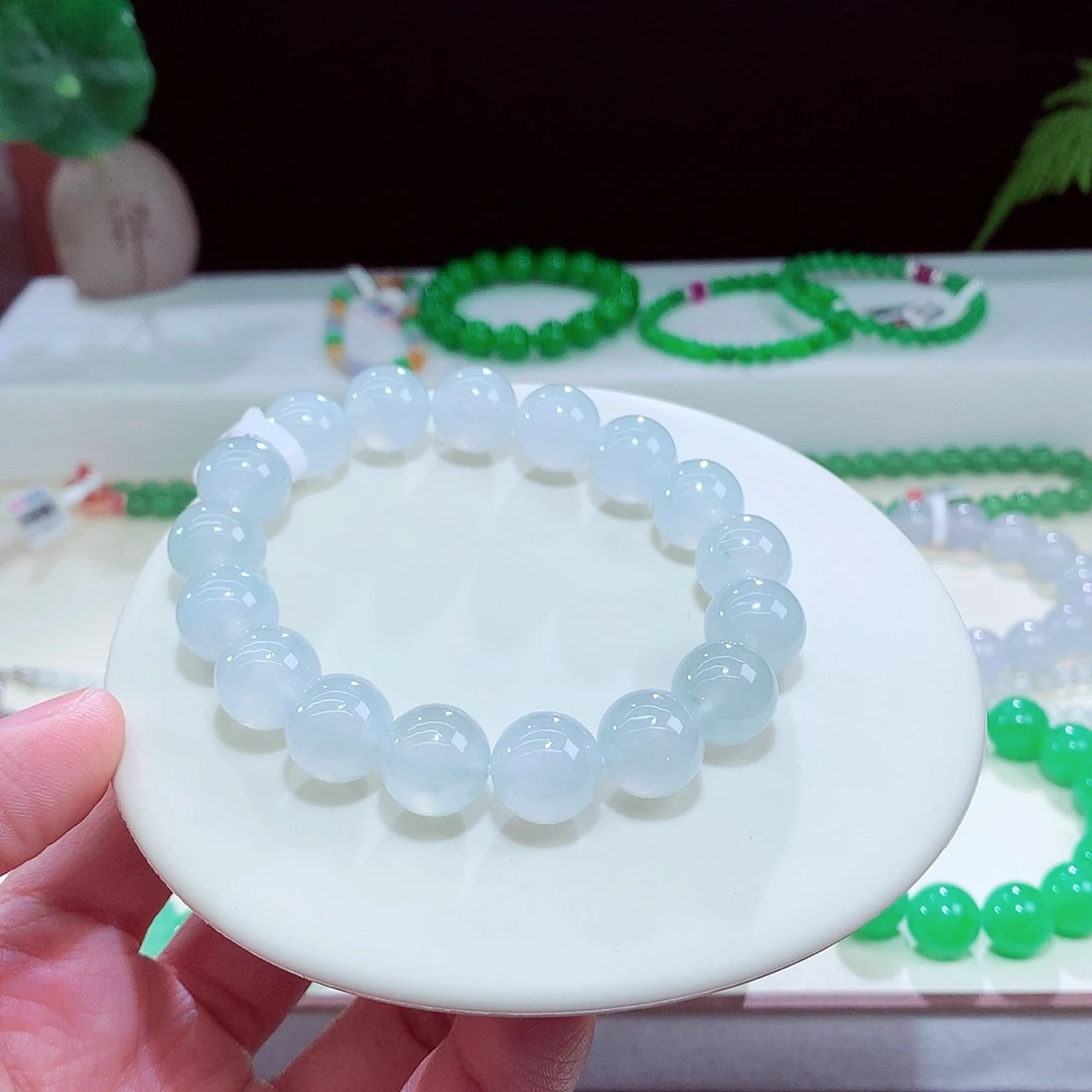 未镶嵌手链翡翠卡12.5