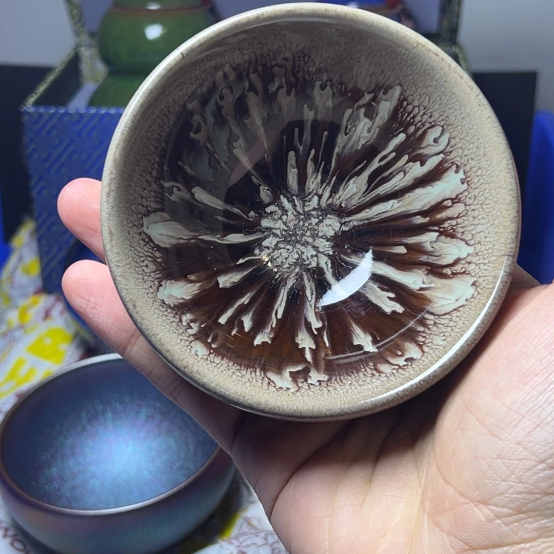 茶盏建阳建盏喝茶主人杯