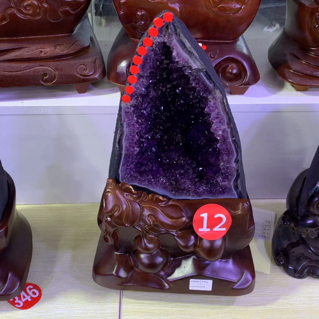 未镶嵌大型摆件（非配饰）紫晶