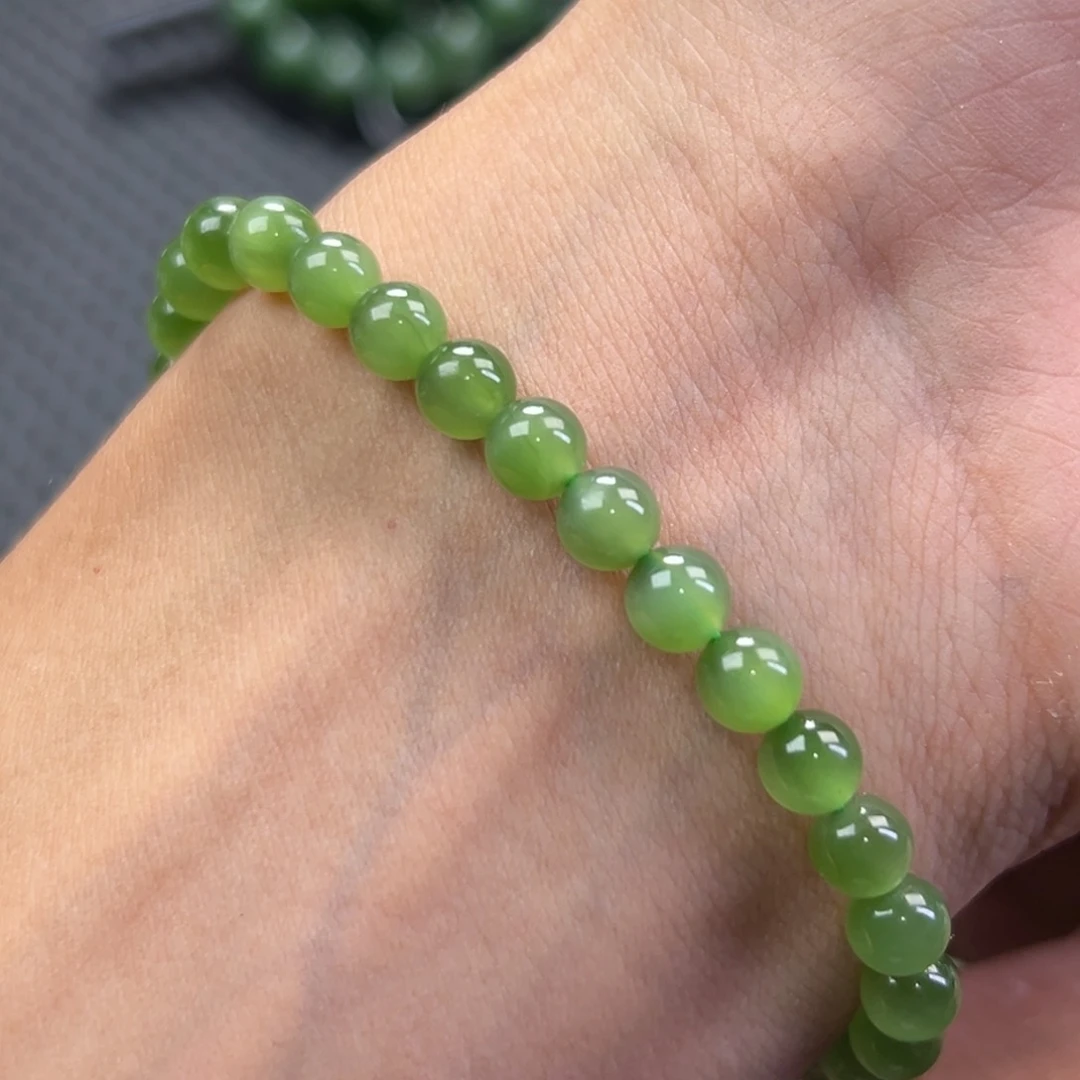 手链未镶嵌和田玉碧玉卡6多样性拍一发一