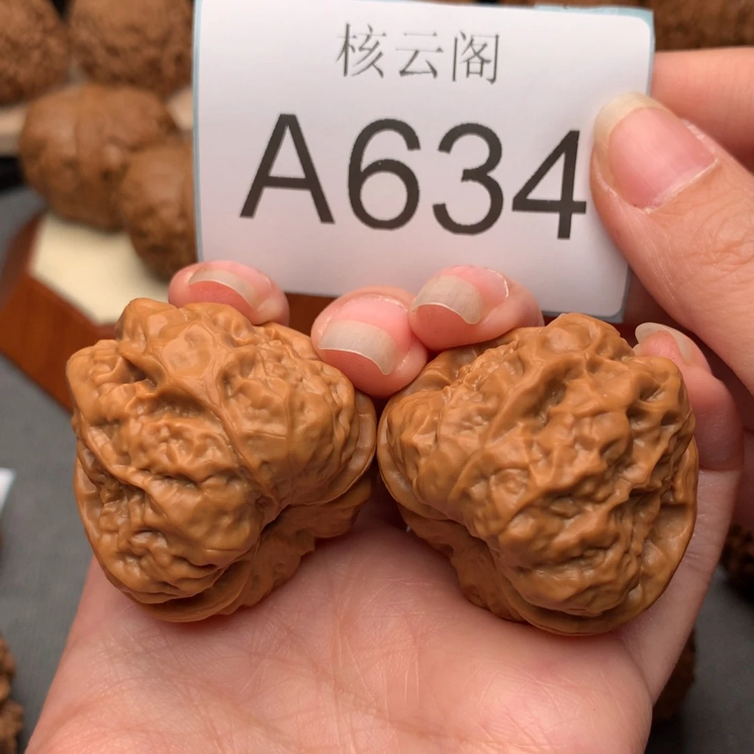 文玩核桃把件37+蛤蟆头