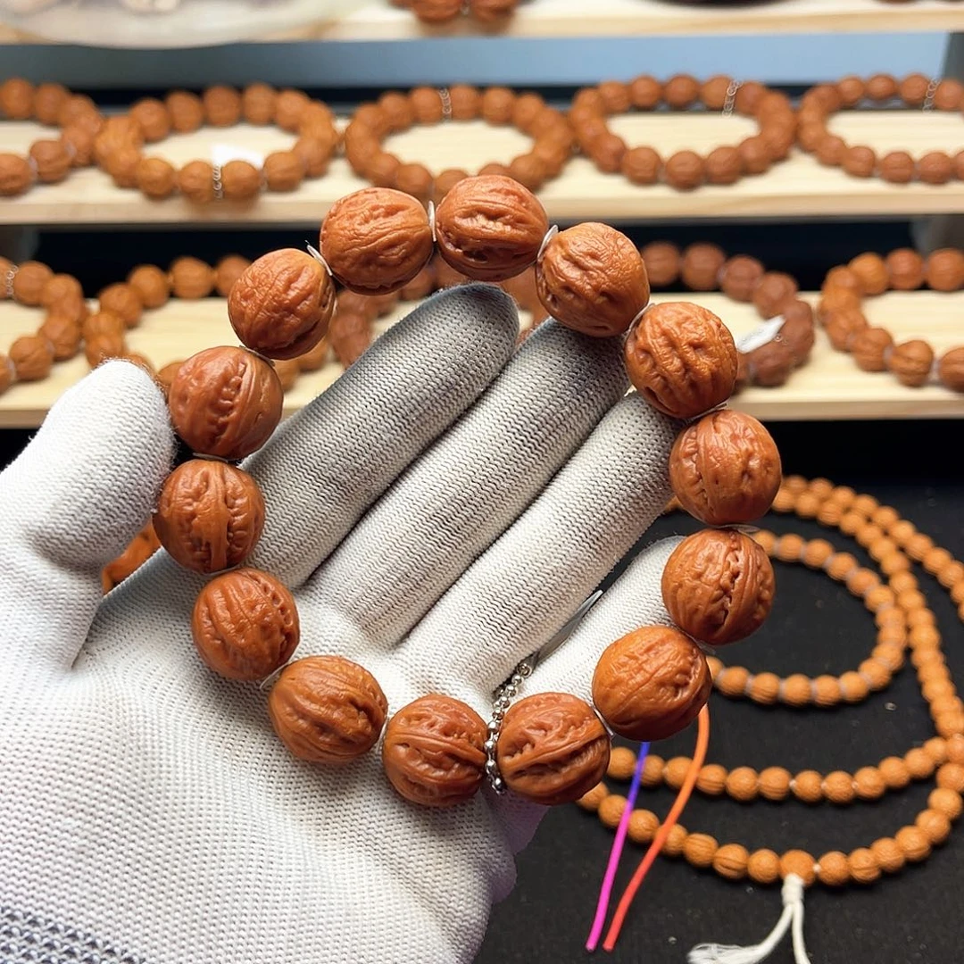 手串文玩核桃京八棱手串