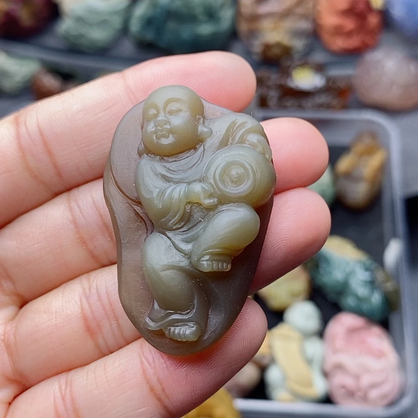 【闪购商品】未镶嵌定制石英质玉吊坠