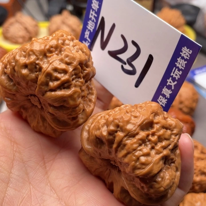 桃核把件蛙蛙43尺