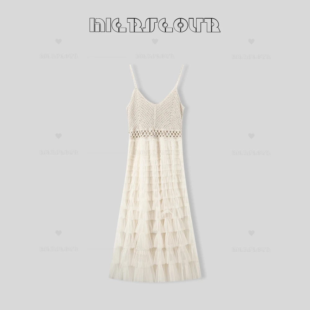 【衣橱焕新】新款仙女风氛围感吊带连衣裙25130