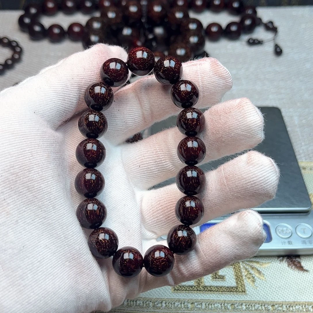 檀香紫檀（小叶紫檀）1.2 17颗 爆星