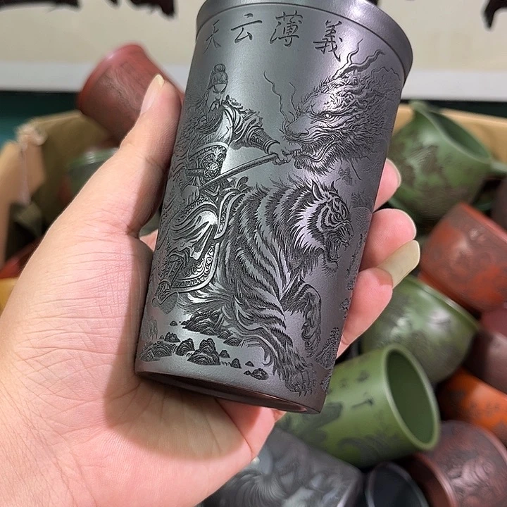 茶杯紫砂全手工紫砂主人杯