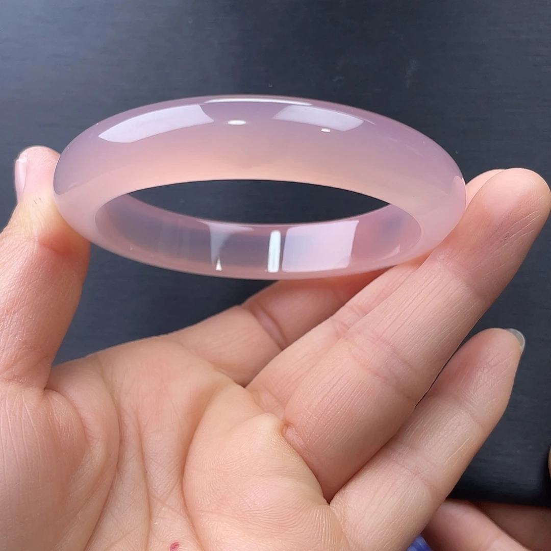 玛瑙/玉髓未镶嵌手镯58圈口