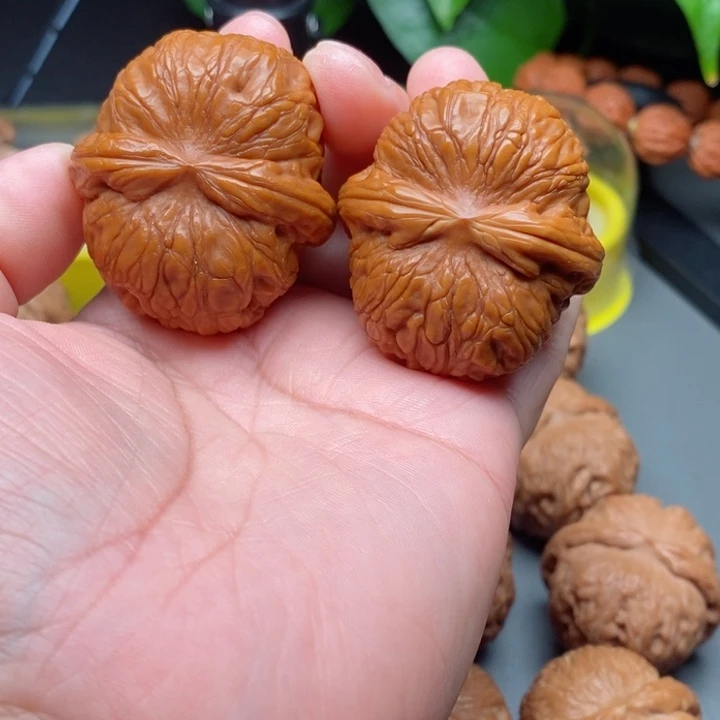 吊坠文玩核桃张*元宝