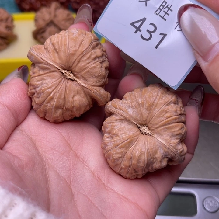 把件文玩核桃南瓜墩41.431