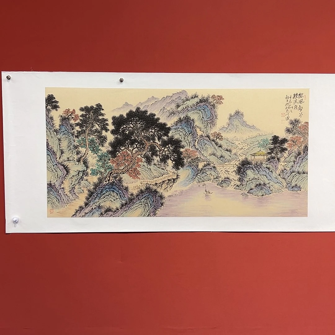 国画李川浦画家作品