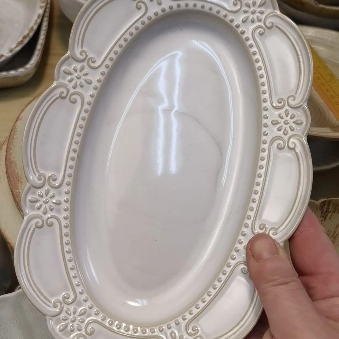 瓷片微瑕洛克椭圆三个一组