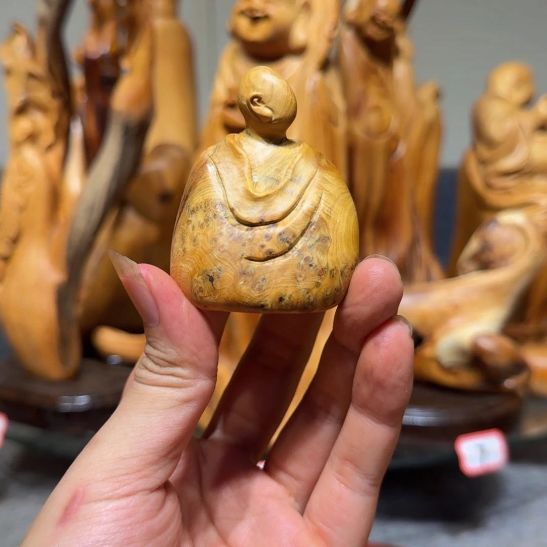 柏木崖柏手把件摆件