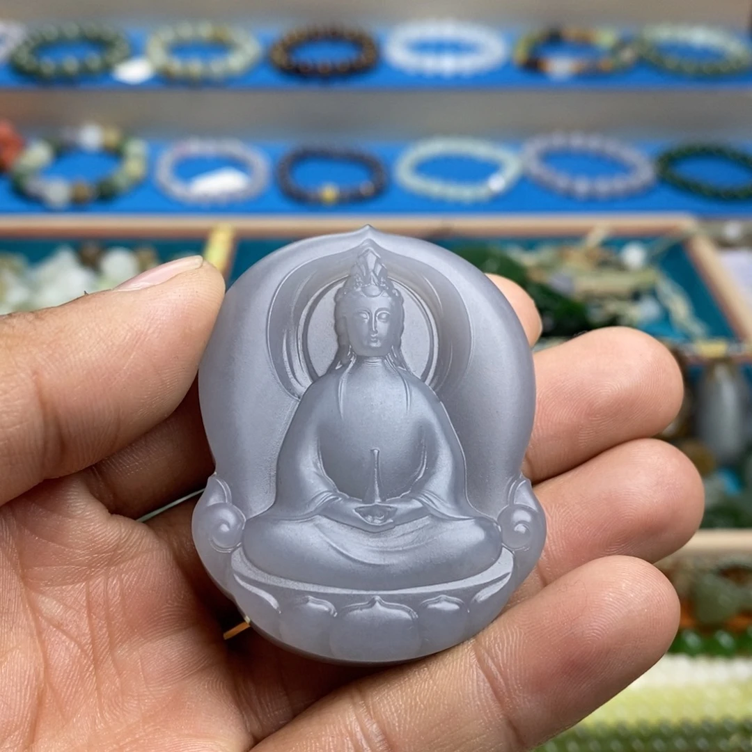 和田玉吊坠未镶嵌