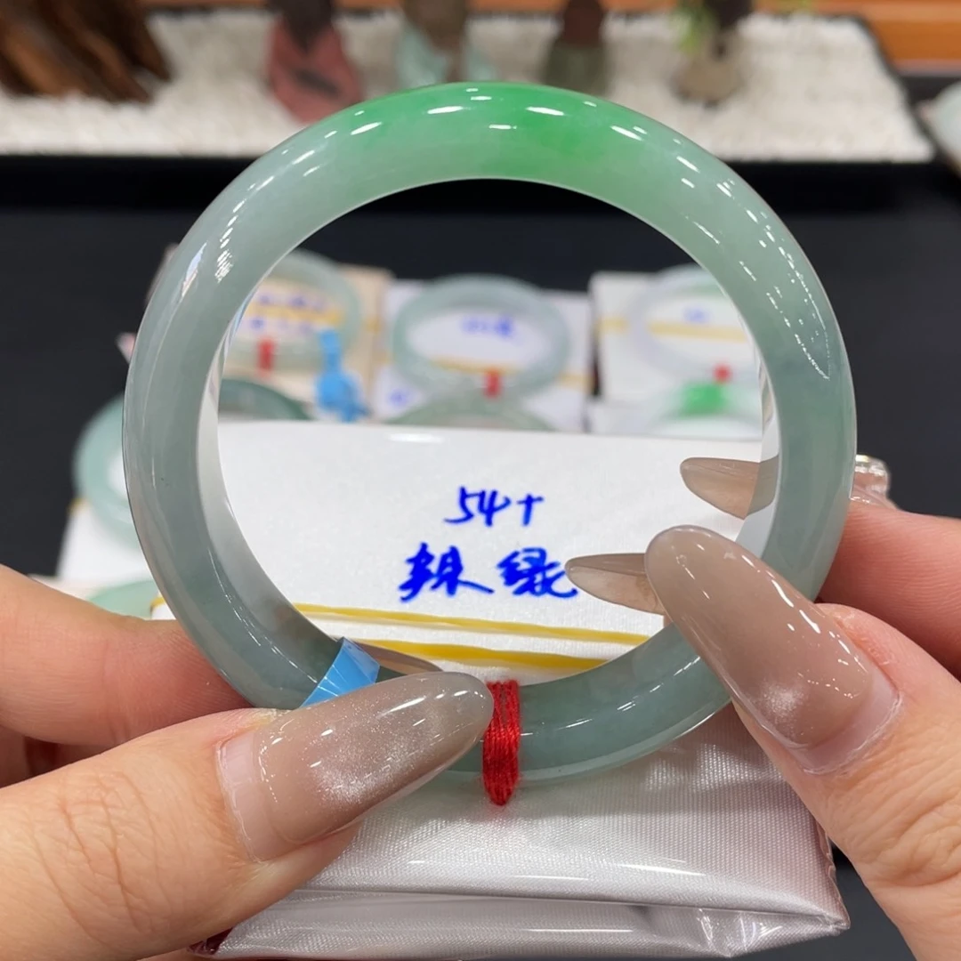 未镶嵌手镯翡翠缅甸天然翡翠手镯