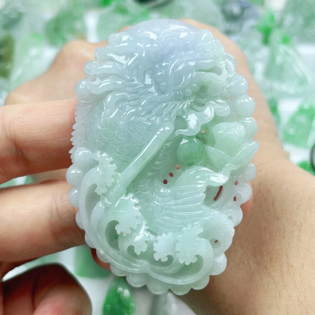 翡翠吊坠(不含链)未镶嵌