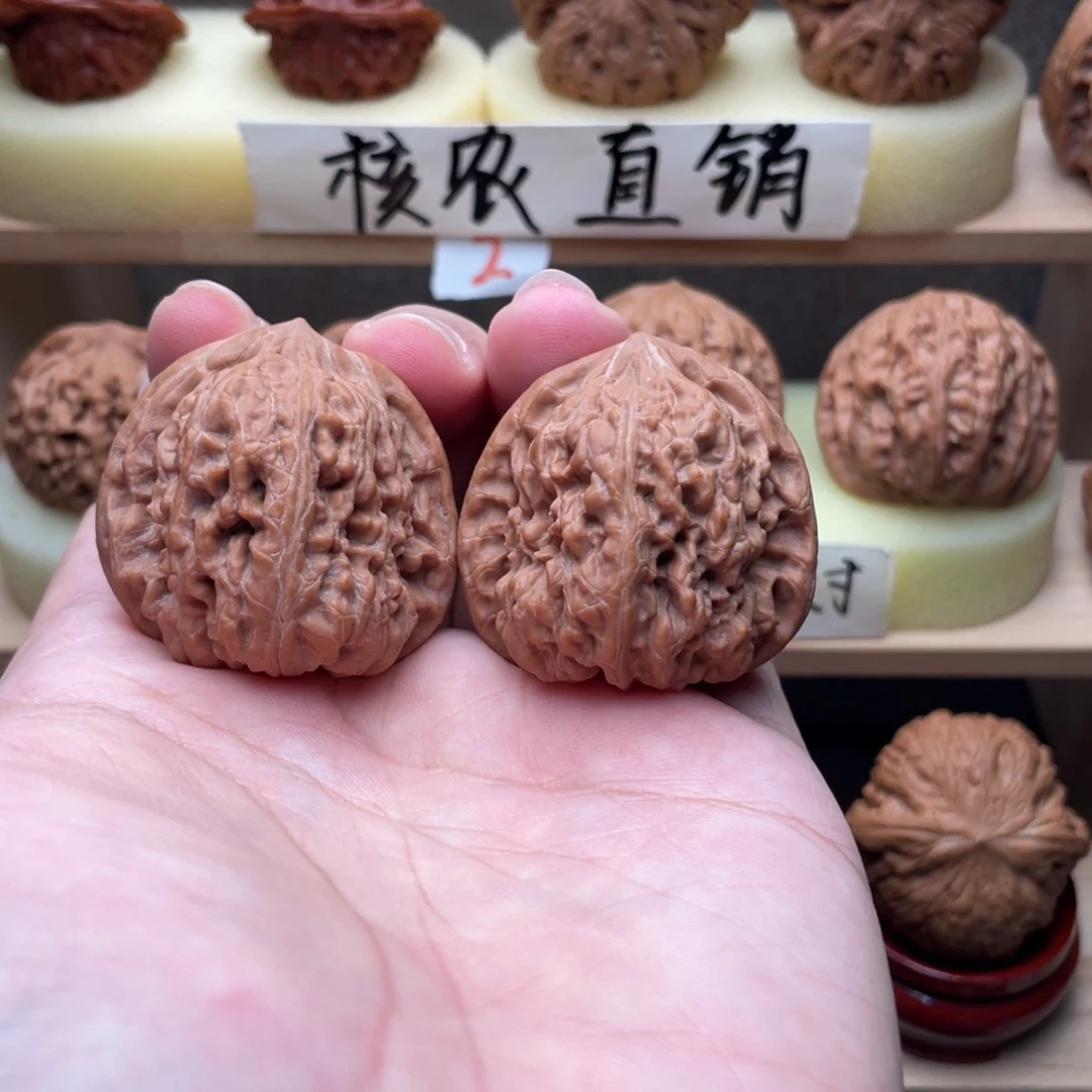 文玩核桃吊坠全品平谷凹底40➕交友价