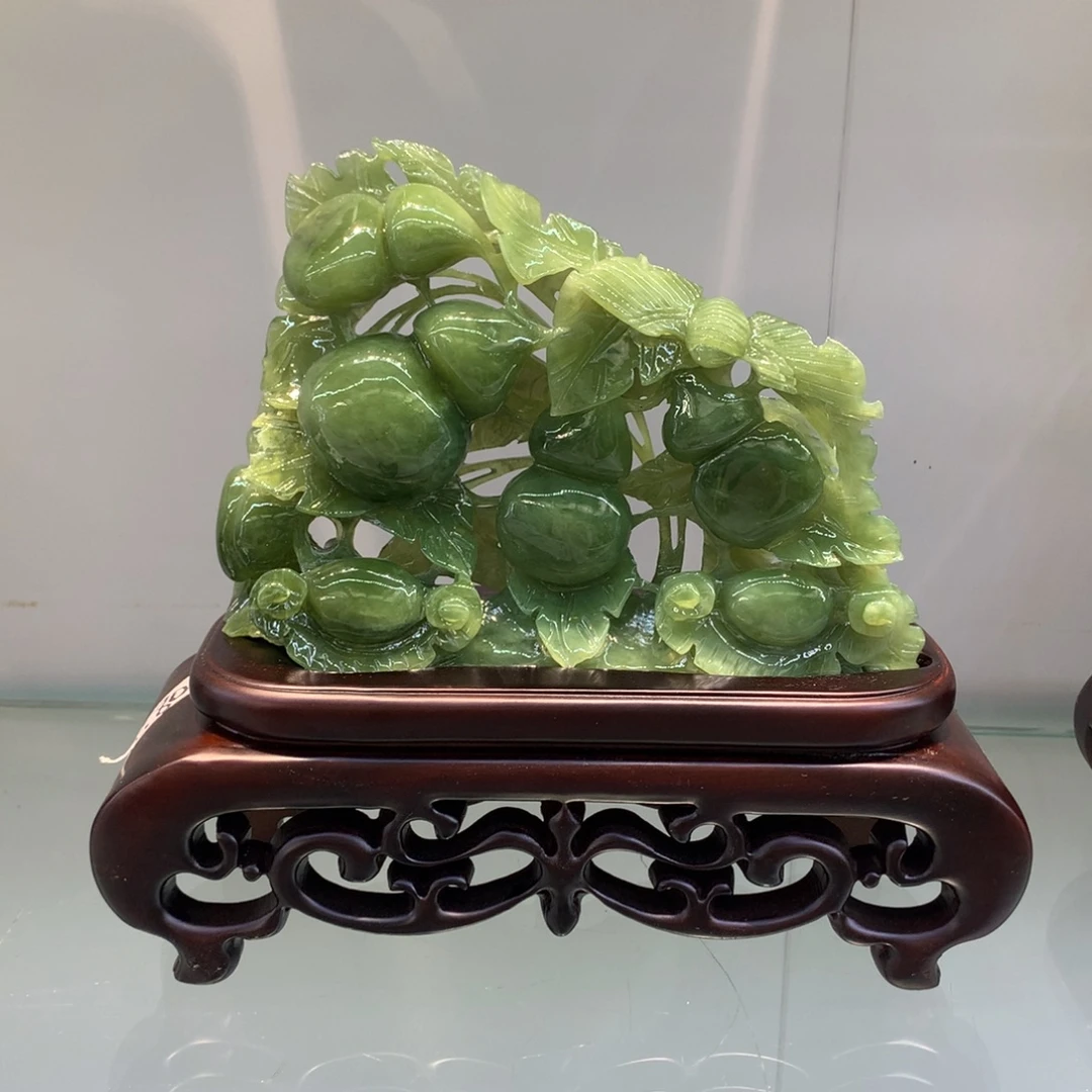 玉家居摆件手工雕刻