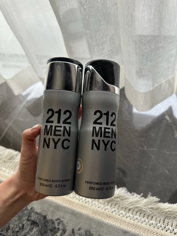 男女通用212经典清爽手工身体香水男士喷雾