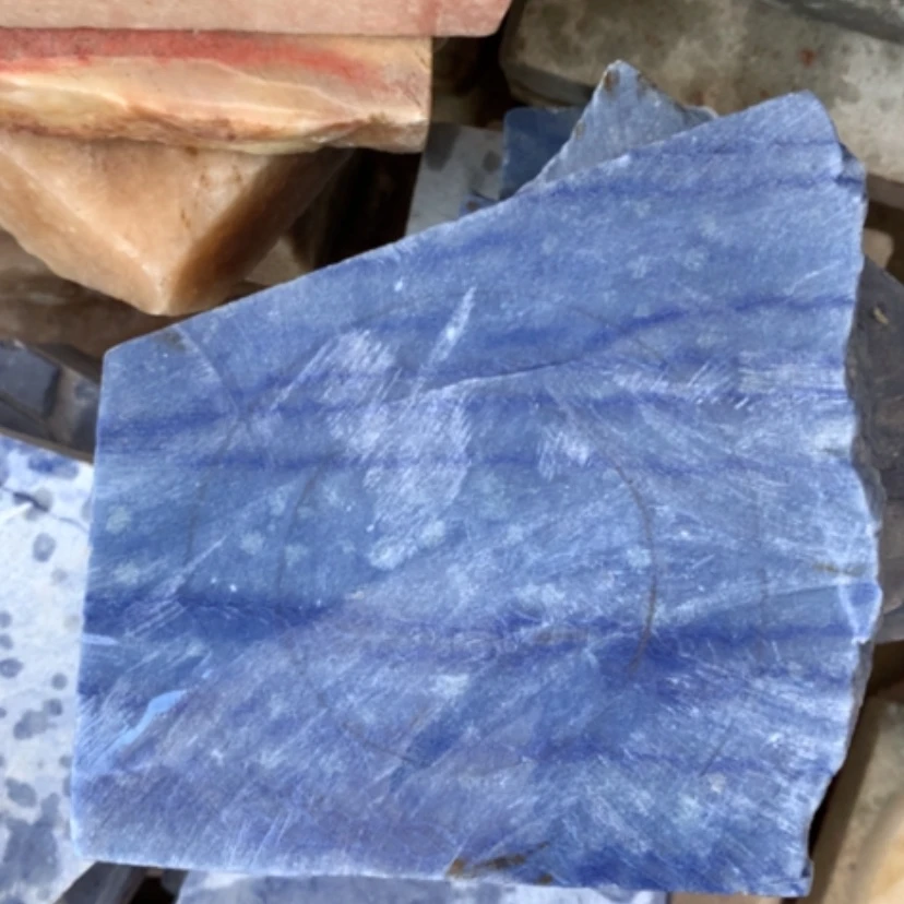 【闪购商品】未镶嵌手镯石英岩玉蓝东陵