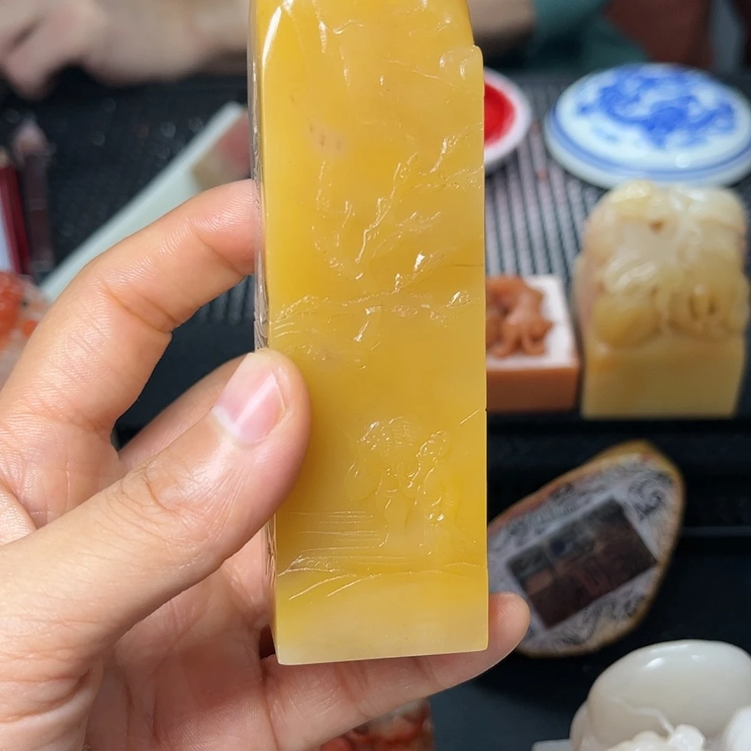 寿山石印石这个我都看出来这