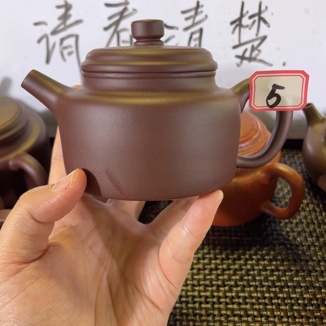 茶壶紫砂德钟微瑕