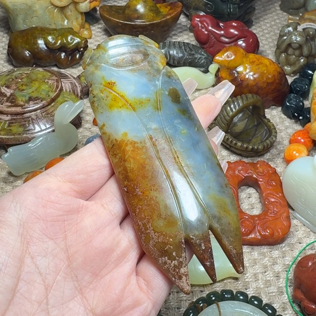 白玉菩提吊坠挂件