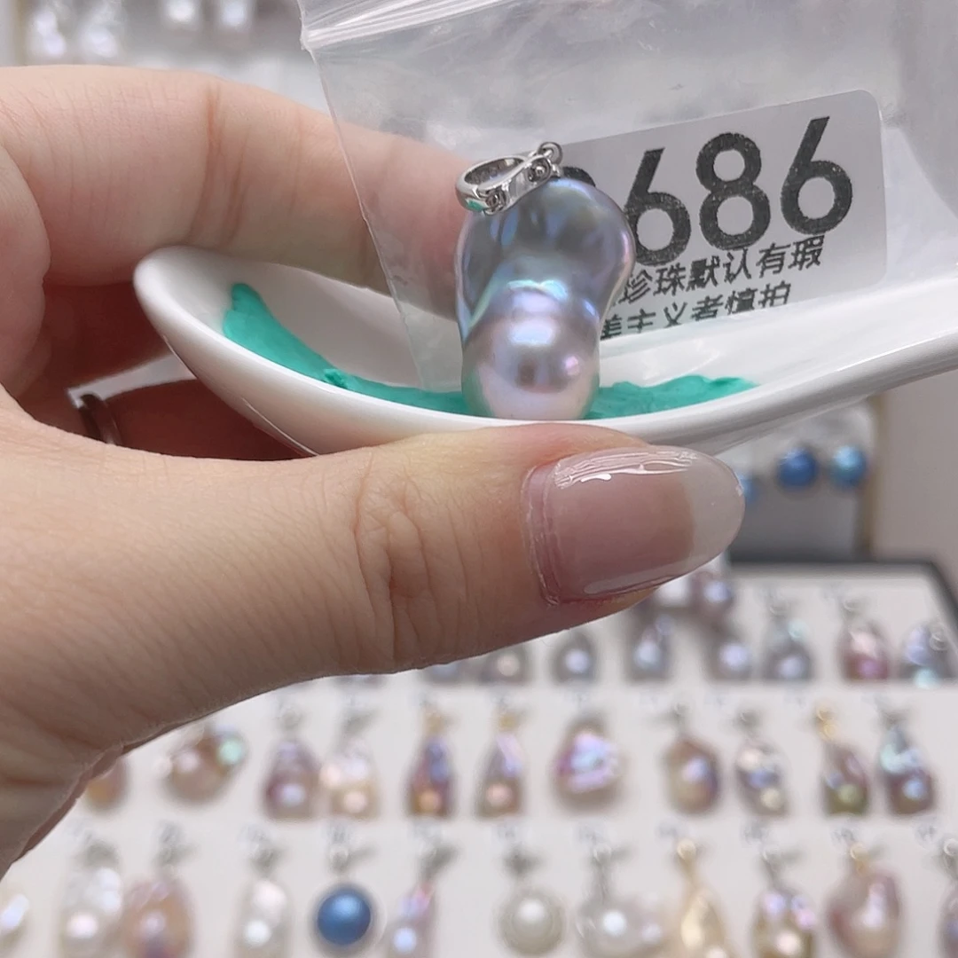 淡水珍珠未镶嵌颈饰